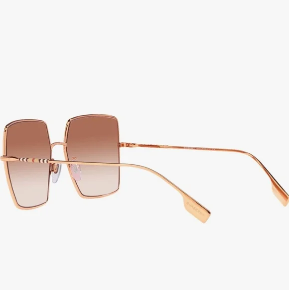 BURBERRY Sunglasses BE 3133 133713 Daphne Rose Gold Gradient Pink - Picture 5 of 12